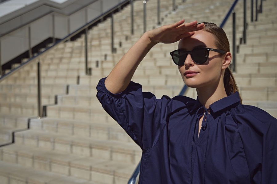 Гардероб в синих тонах: встраиваем самый прохладный оттенок в самые жаркие образы. Фото 3