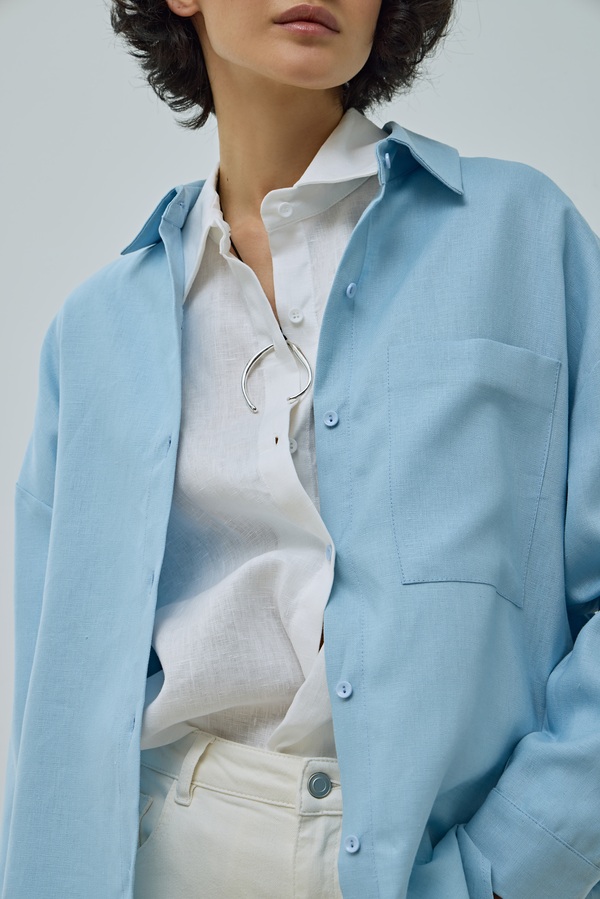 Как стилизовать деним в теплую погоду. Фото 3