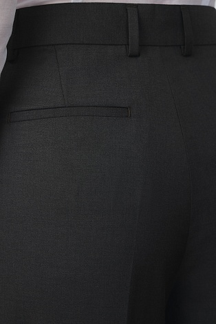 Широкие брюки со стрелками, темно-серые A