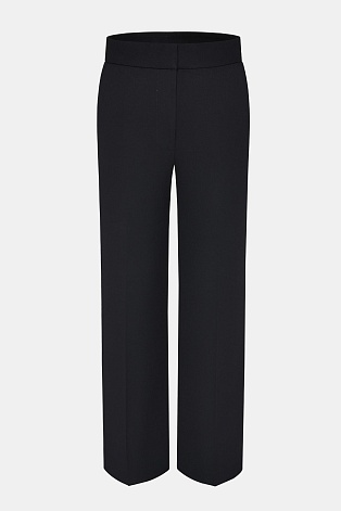 Прямые брюки со стрелками, черные STELLA II