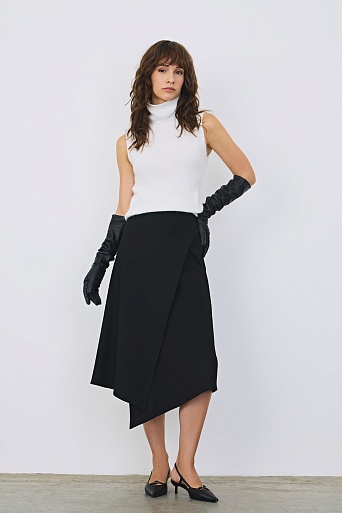 Топ без рукавов, белый