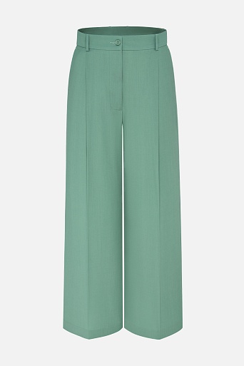 Широкие брюки со стрелками, мятный ASHLEY