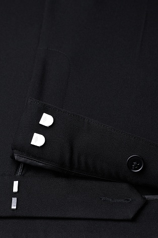 Прямые брюки со стрелками, черные STELLA II