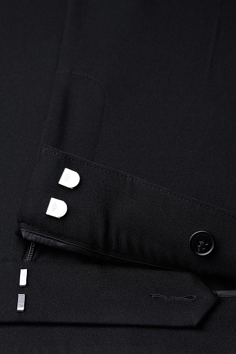 Прямые брюки со стрелками, черные STELLA II