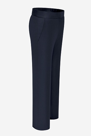 Прямые брюки со стрелками, цвет черный S