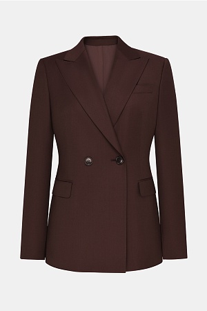 Серый пиджак в синюю клетку SMOKING II