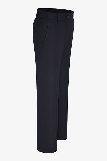 Прямые брюки со стрелками, черные MARIA