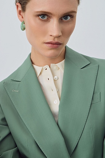 Удлиненный жакет, мятный INGRID