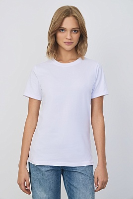 Базовая футболка, белая