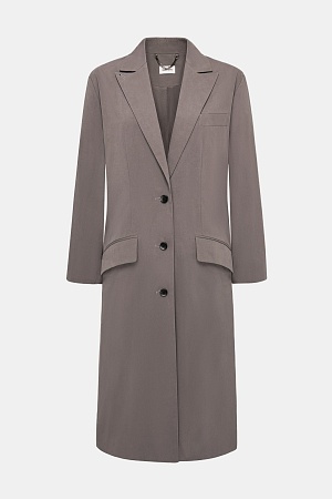 Серый пиджак в синюю клетку SMOKING II