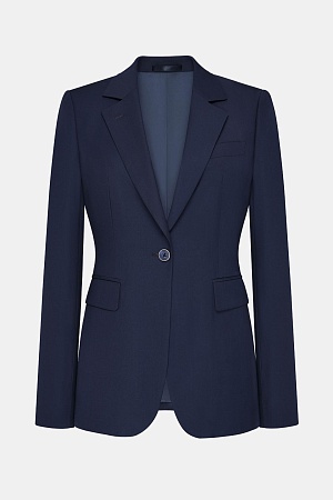 Серый пиджак в синюю клетку SMOKING II