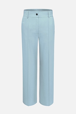 Прямые брюки со стрелками, пыльный голубой TYRA
