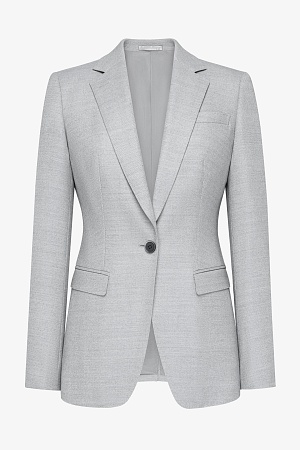 Серый пиджак в синюю клетку SMOKING II