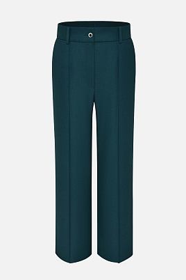 Прямые брюки со стрелками, цвет морской волны TYRA