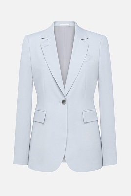 Пиджак на одной пуговице, светло-серый KARLA