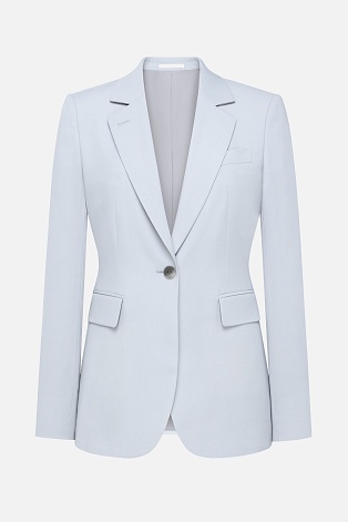 Пиджак на одной пуговице, светло-серый KARLA