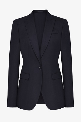 Пиджак на одной пуговице, черный BELLA