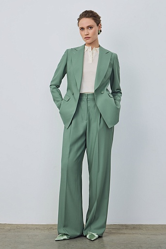 Удлиненный жакет, мятный INGRID