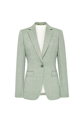 Приталенный жакет на одной пуговице MIRA