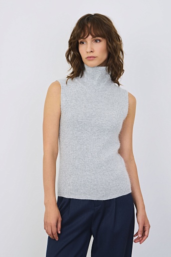 Топ без рукавов, серый