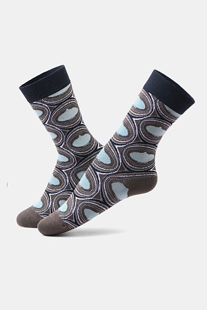 Серый пиджак в синюю клетку SMOKING II