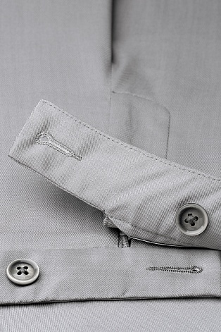 Зауженные брюки светло-серые EMMY