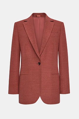 Удлиненный жакет на одной пуговице MILA