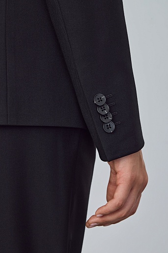 Пиджак на одной пуговице, черный BELLA