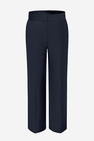 Прямые брюки со стрелками, цвет черный S